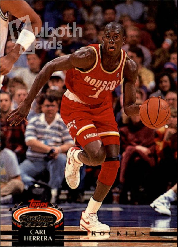 NBA 1992-93 Stadium Club - No. 285 - Carl Herrera