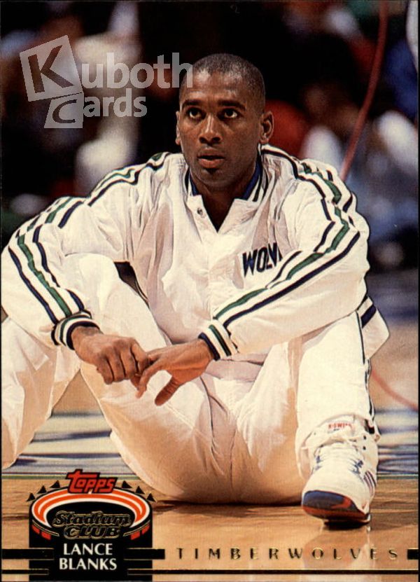 NBA 1992-93 Stadium Club - No. 290 - Lance Blanks