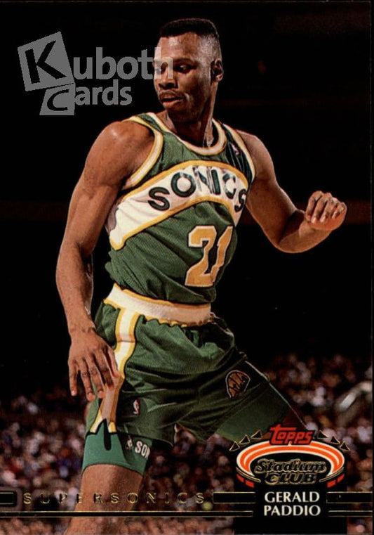 NBA 1992-93 Stadium Club - No 294 - Gerald Paddio