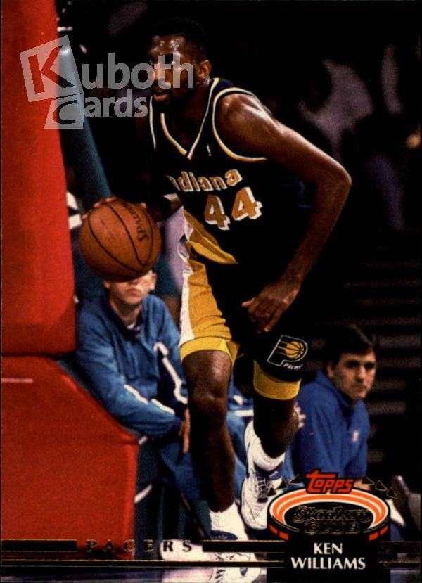 NBA 1992-93 Stadium Club - No 296 - Kenny Williams