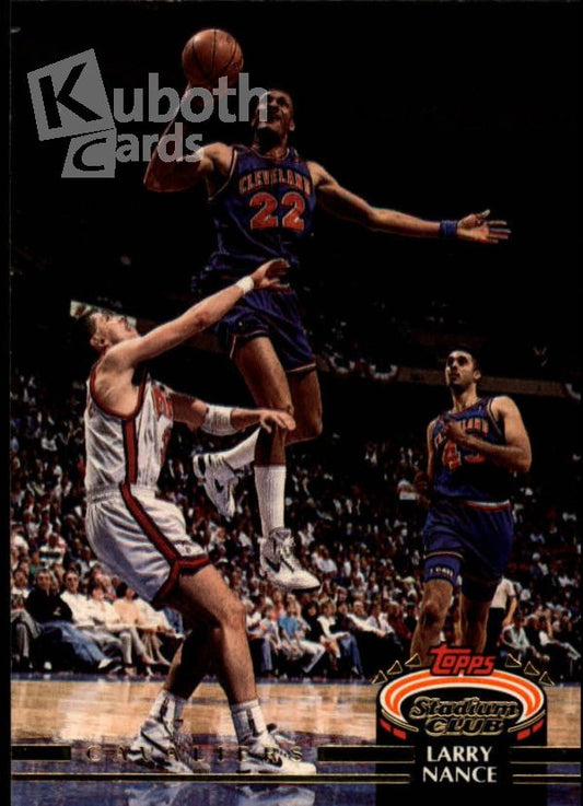 NBA 1992-93 Stadium Club - No 298 - Larry Nance