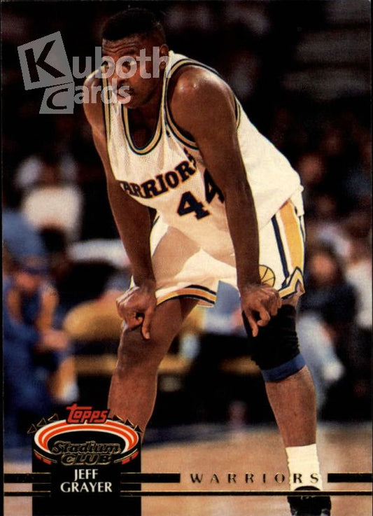 NBA 1992-93 Stadium Club - No 299 - Jeff Grayer