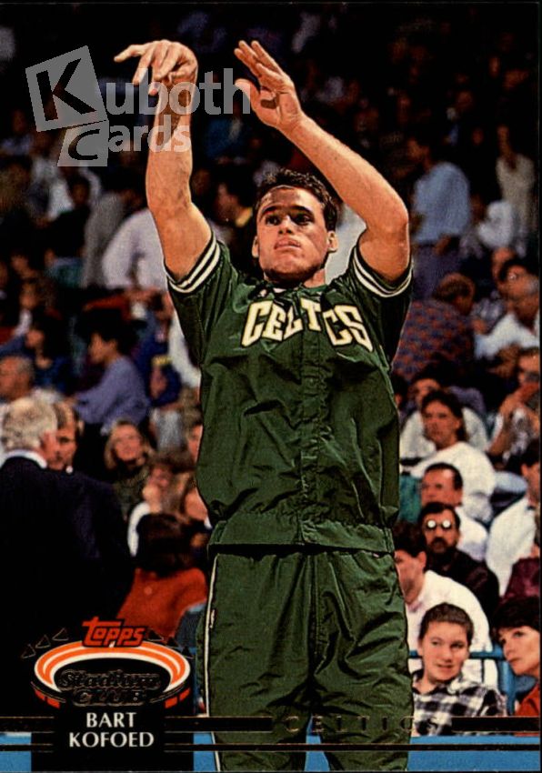 NBA 1992-93 Stadium Club - No. 302 - Bart Kofoed