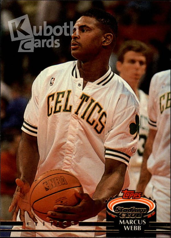 NBA 1992-93 Stadium Club - No 307 - Marcus Webb