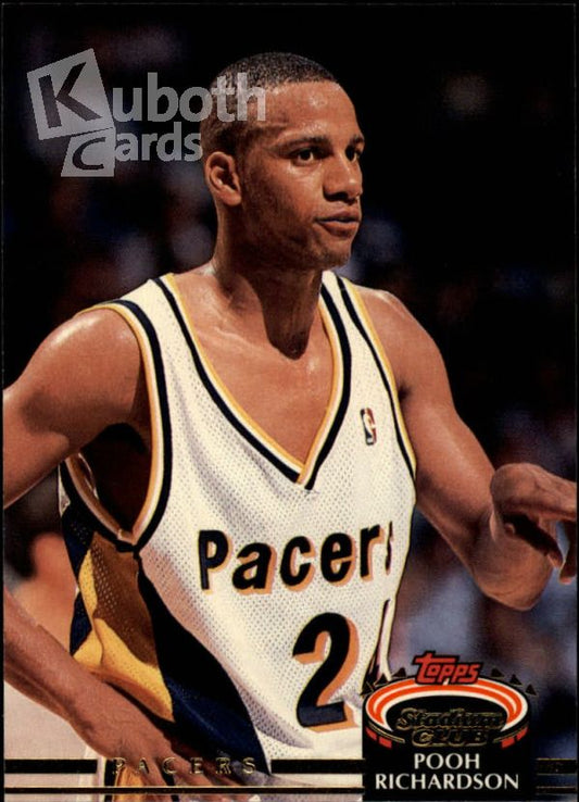 NBA 1992-93 Stadium Club - No. 318 - Pooh Richardson