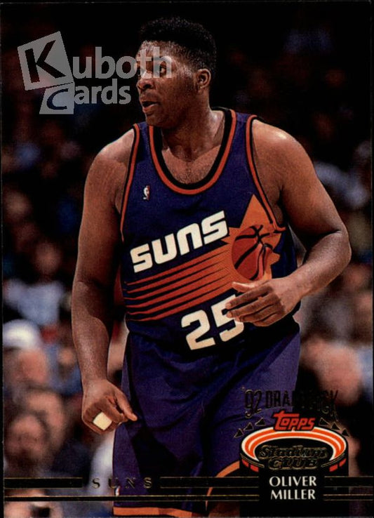 NBA 1992-93 Stadium Club - No. 319 - Oliver Miller