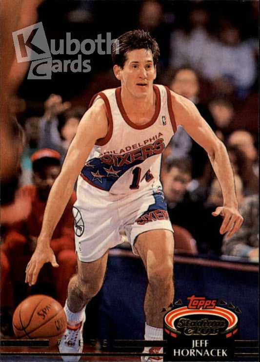 NBA 1992-93 Stadium Club - No. 323 - Jeff Hornacek