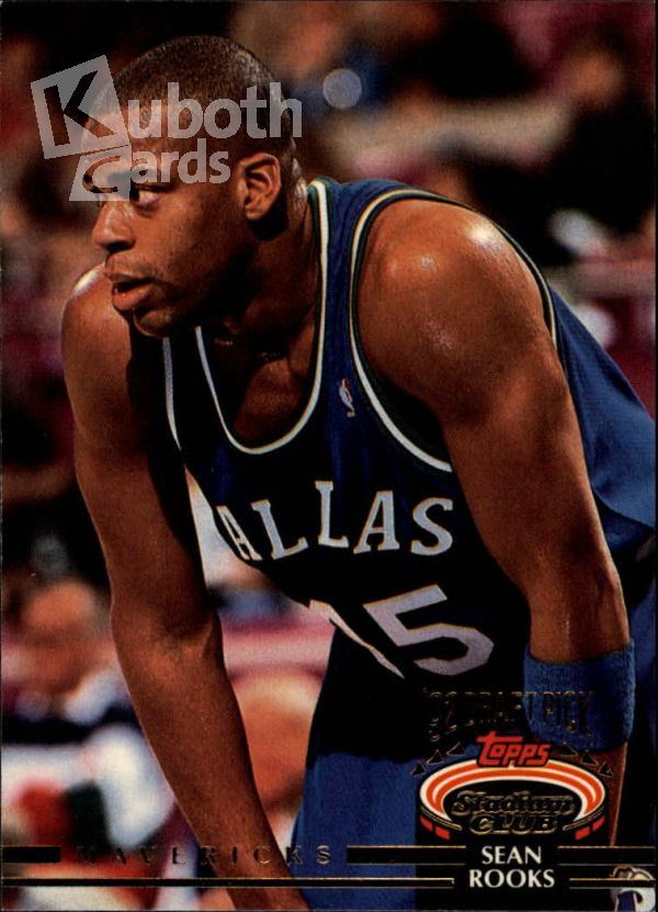 NBA 1992-93 Stadium Club - No 325 - Sean Rooks