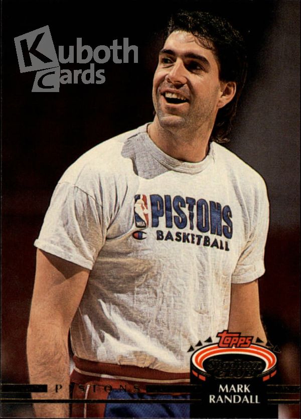 NBA 1992-93 Stadium Club - No 322 - Mark Randall