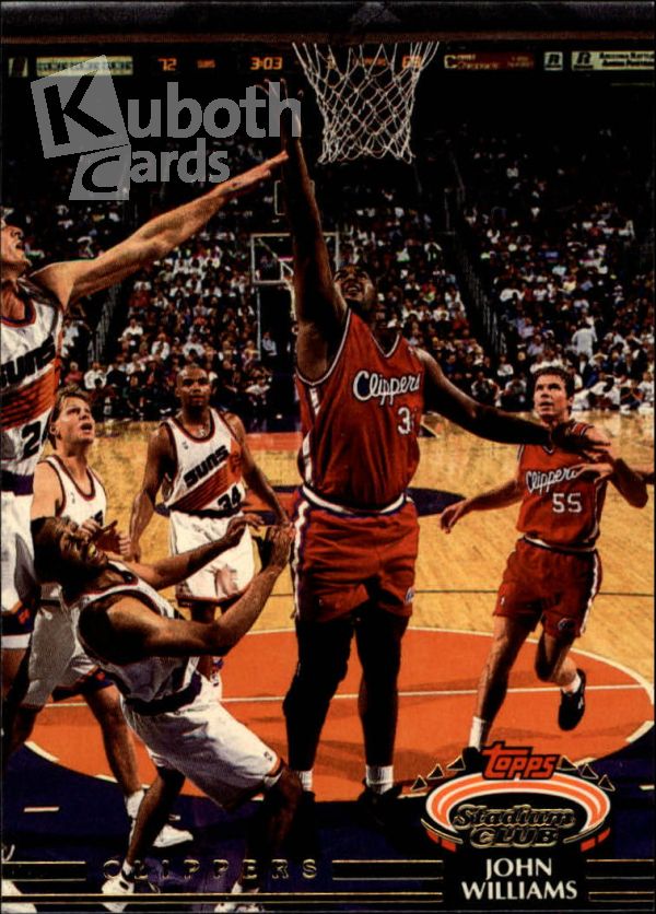 NBA 1992-93 Stadium Club - No 331 - John Williams