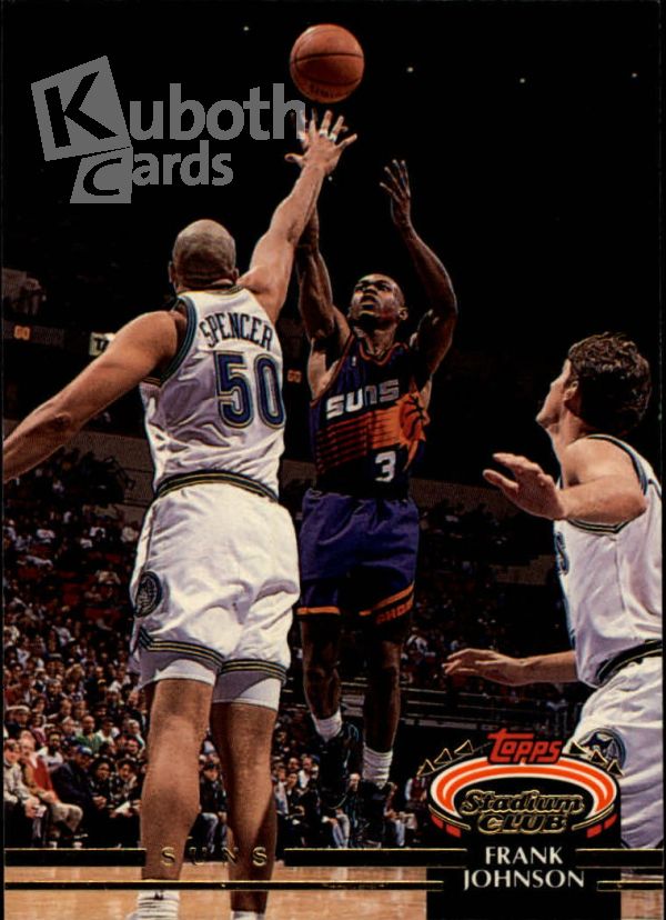 NBA 1992-93 Stadium Club - No. 332 - Frank Johnson