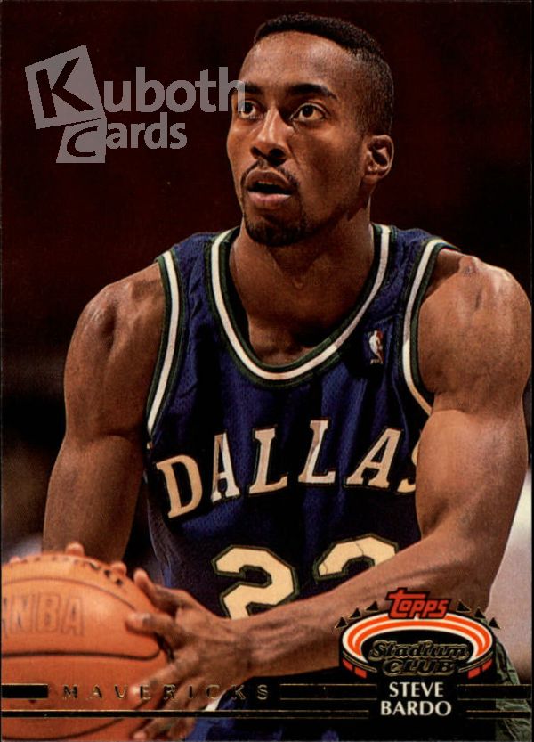 NBA 1992-93 Stadium Club - No 335 - Steve Bardo