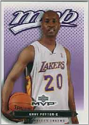 NBA 2003/04 Upper Deck MVP - No. 76 - Gary Payton