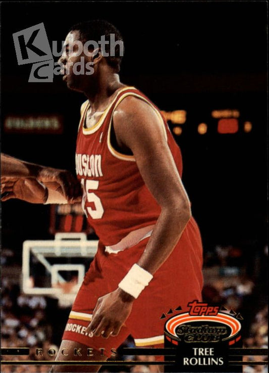 NBA 1992-93 Stadium Club - No. 337 - Tree Rollins