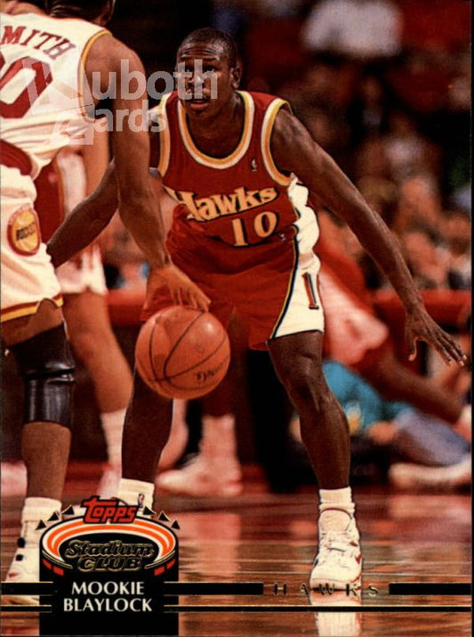 NBA 1992-93 Stadium Club - No. 344 - Mookie Blaylock