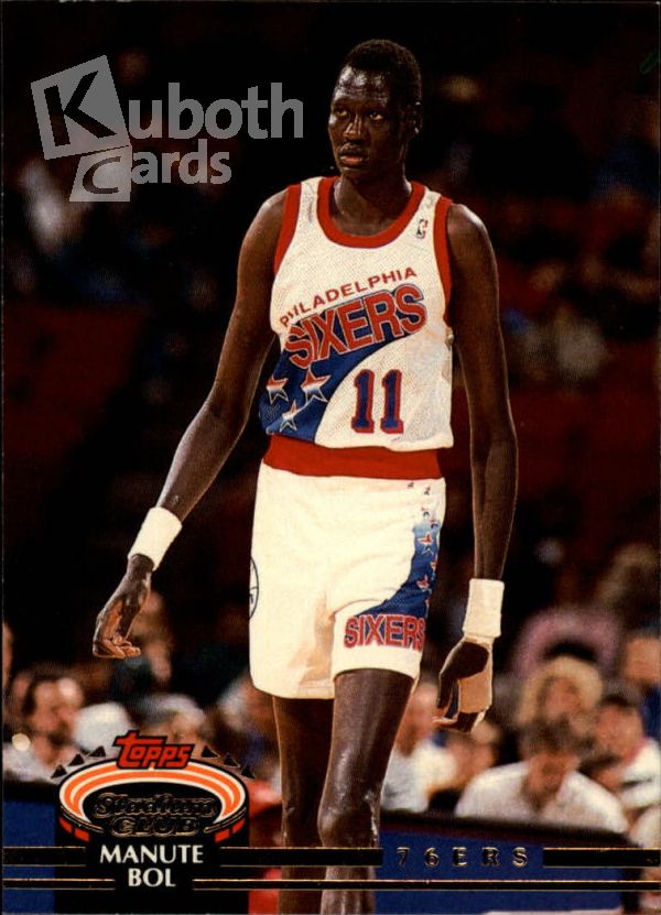 NBA 1992-93 Stadium Club - No 347 - Manute Bol