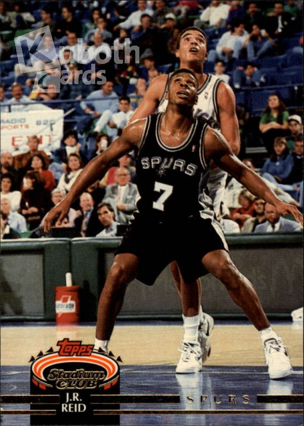 NBA 1992-93 Stadium Club - No. 355 - JR Reid