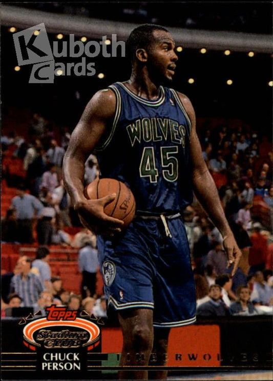 NBA 1992-93 Stadium Club - No. 364 - Chuck Person