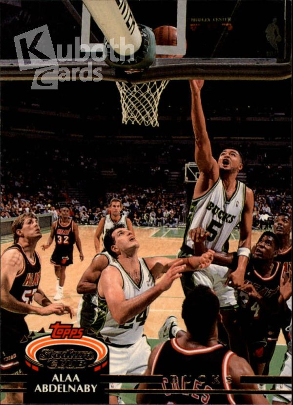 NBA 1992-93 Stadium Club - No 365 - Alaa Abdelnaby