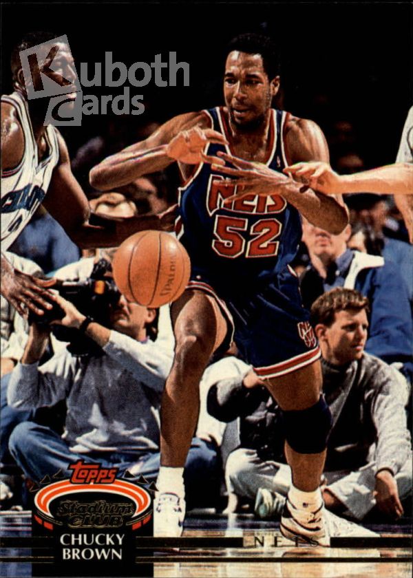 NBA 1992-93 Stadium Club - No. 371 - Chucky Brown