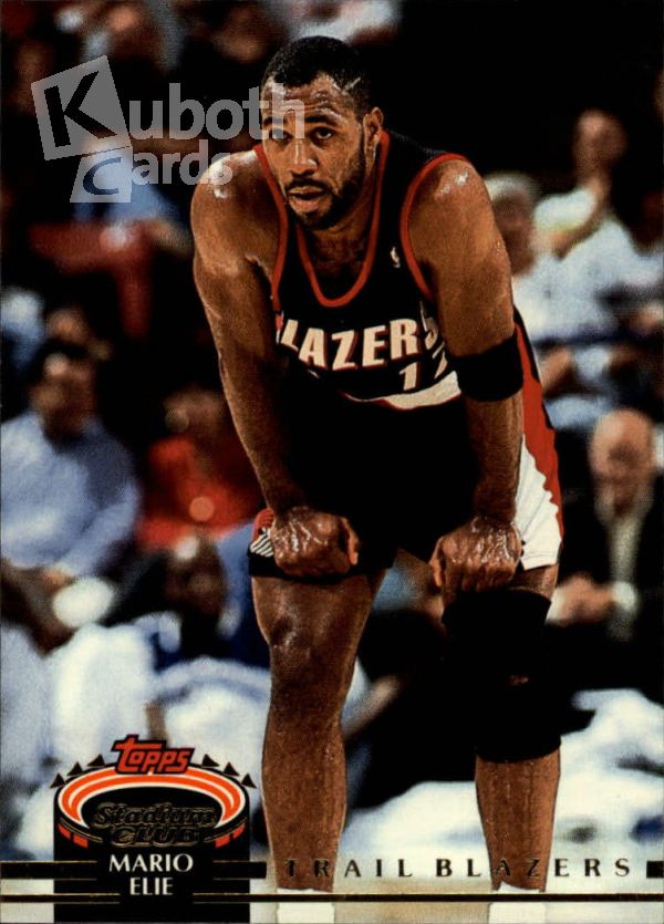 NBA 1992-93 Stadium Club - No. 376 - Mario Elie