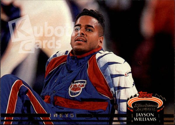 NBA 1992-93 Stadium Club - No. 390 - Jayson Williams