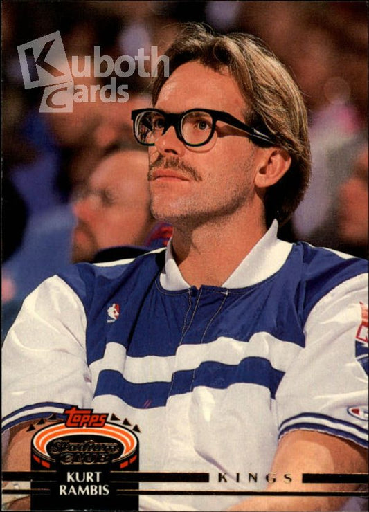 NBA 1992-93 Stadium Club - No. 391 - Kurt Rambis