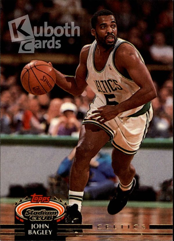 NBA 1992-93 Stadium Club - No. 398 - John Bagley