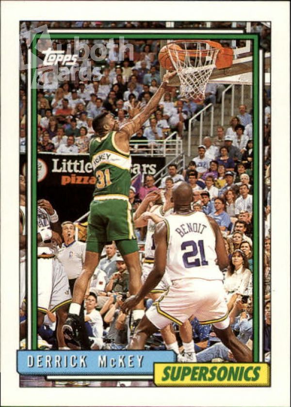 NBA 1992-93 Topps - No. 27 - Derrick McKey