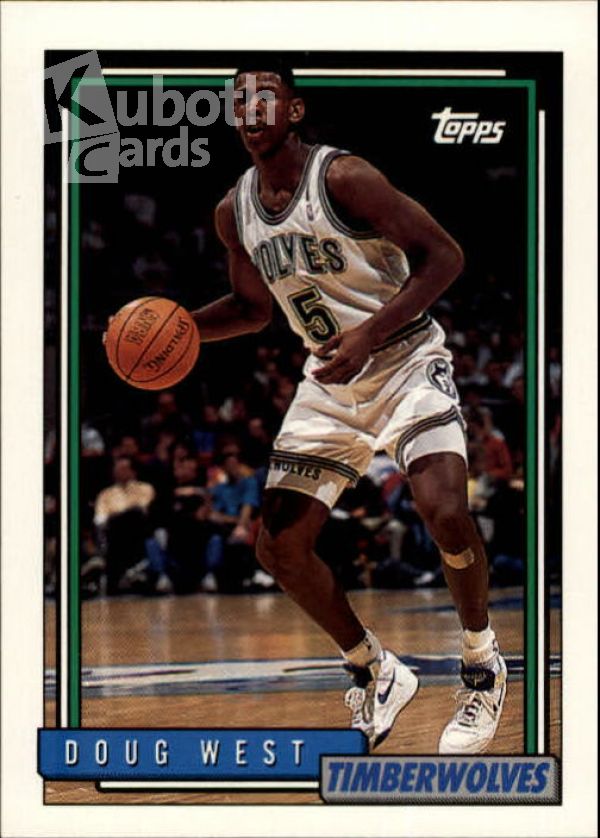 NBA 1992-93 Topps - No. 37 - Doug West