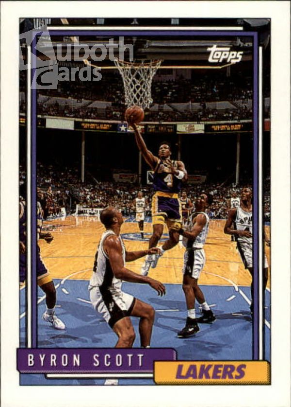 NBA 1992-93 Topps - No 47 - Byron Scott