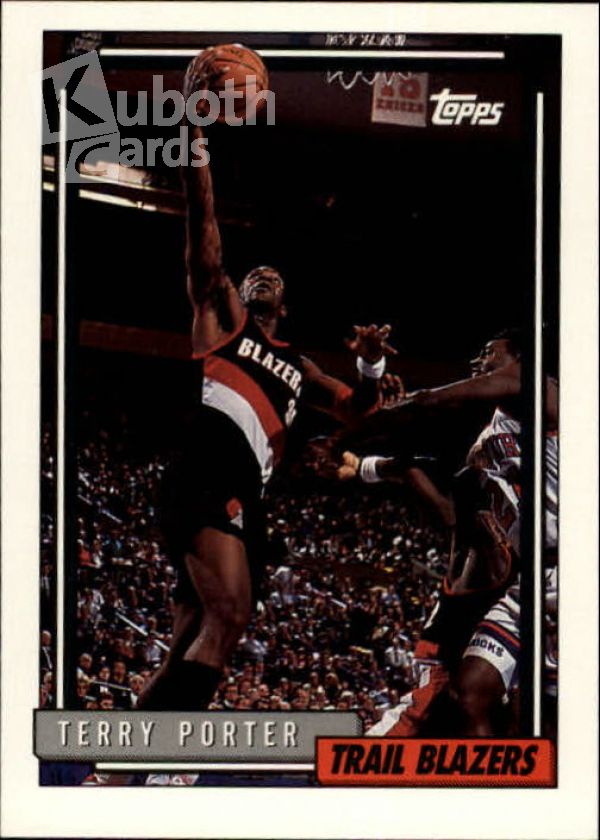 NBA 1992-93 Topps - No. 51 - Terry Porter