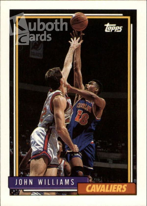 NBA 1992-93 Topps - No 61 - John Williams