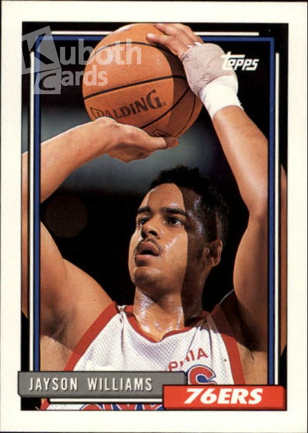 NBA 1992-93 Topps - No. 134 - Jayson Williams