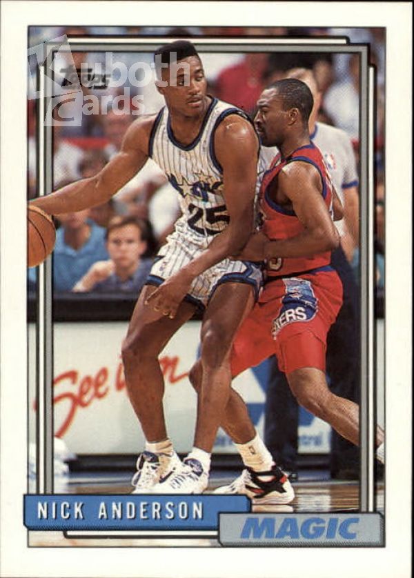 NBA 1992-93 Topps - No. 142 - Nick Anderson