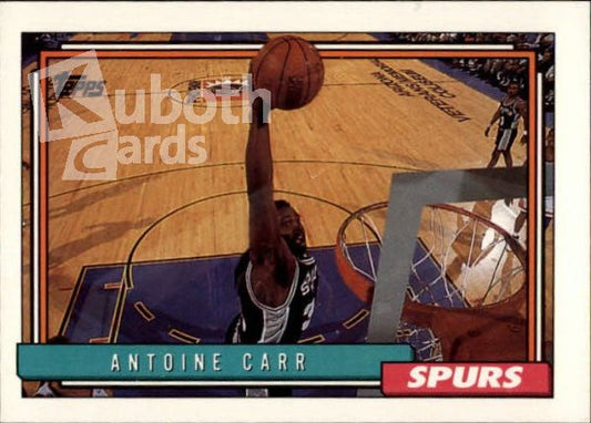 NBA 1992-93 Topps - No. 149 - Antoine Carr