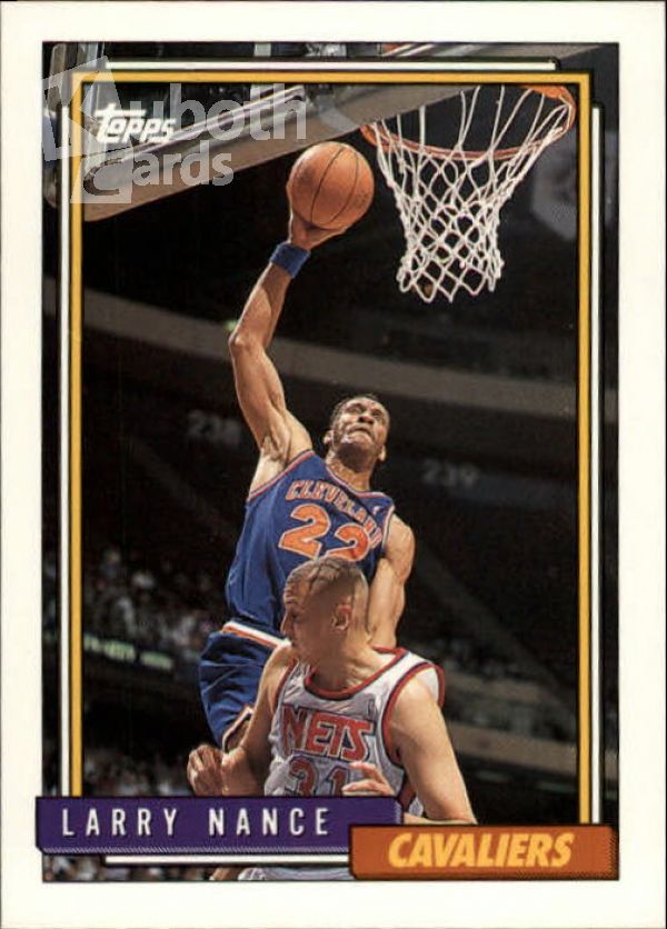 NBA 1992-93 Topps - No. 163 - Larry Nance