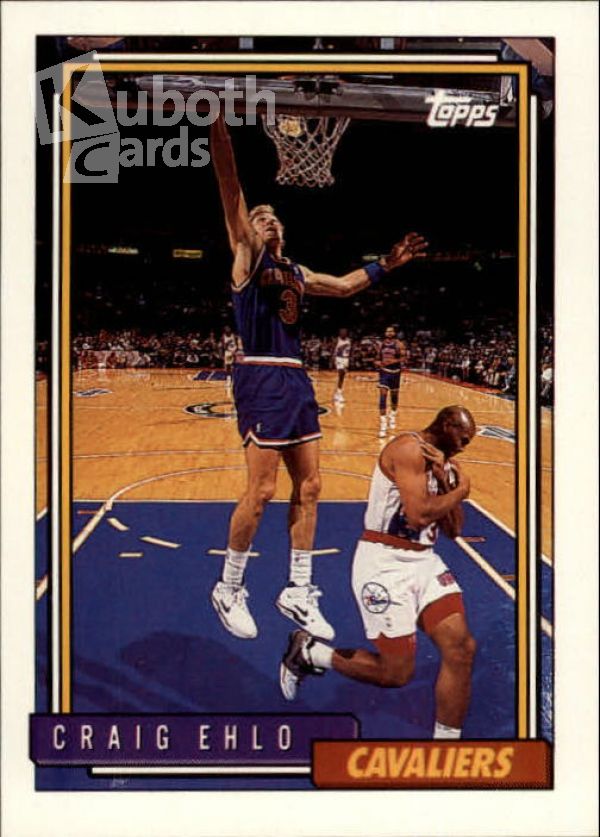 NBA 1992-93 Topps - No 191 - Craig Ehlo