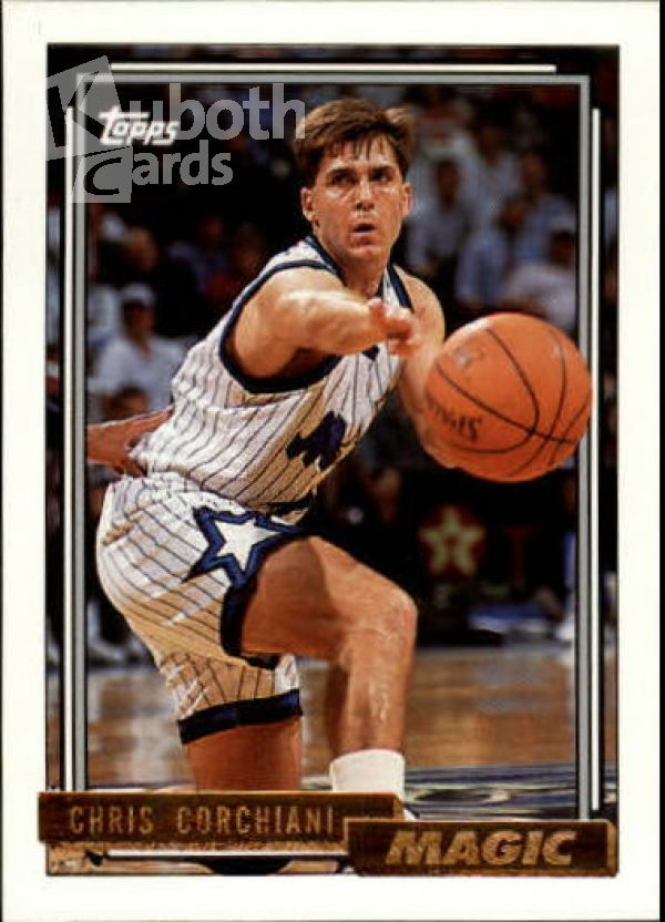 NBA 1992-93 Topps Gold - No 98 - Chris Corchiani