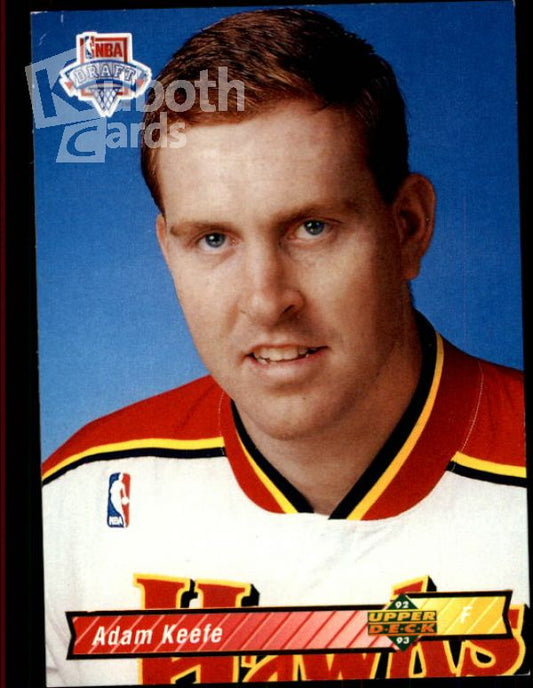 NBA 1992-93 Upper Deck - No 6 - Adam Keefe