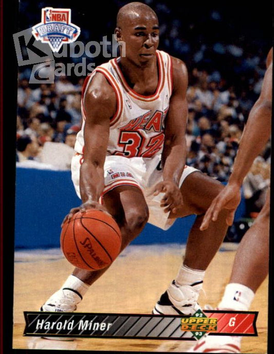 NBA 1992-93 Upper Deck - No 8 - Harold Miner