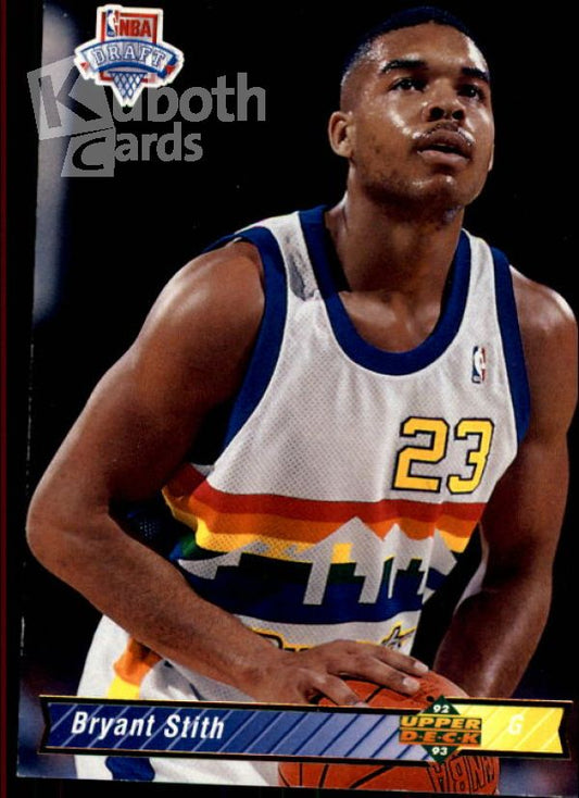 NBA 1992-93 Upper Deck - No 9 - Bryant Stith