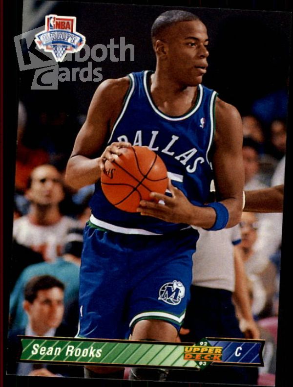 NBA 1992-93 Upper Deck - No 19 - Sean Rooks