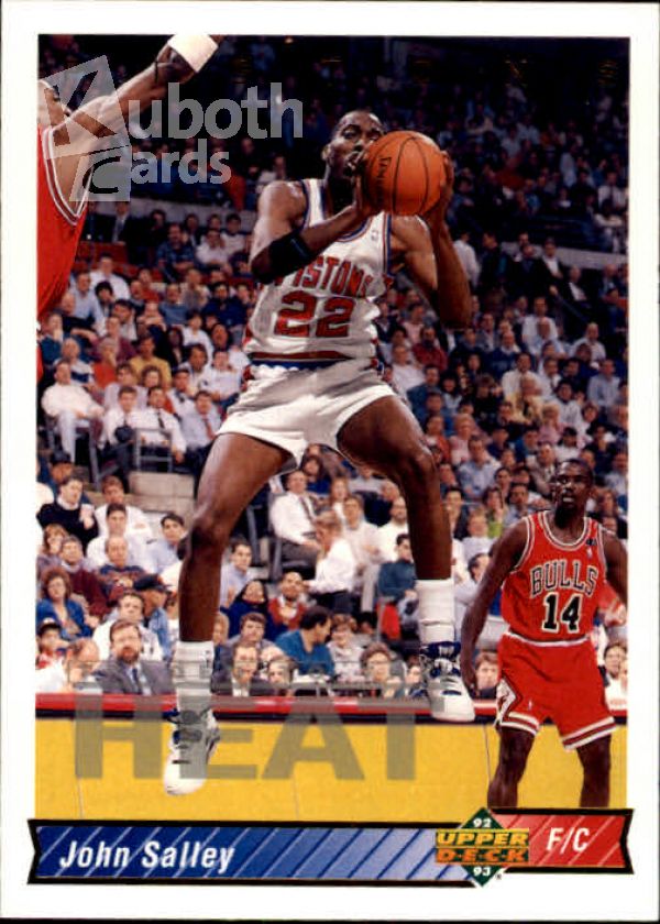 NBA 1992-93 Upper Deck - No 24 - John Salley