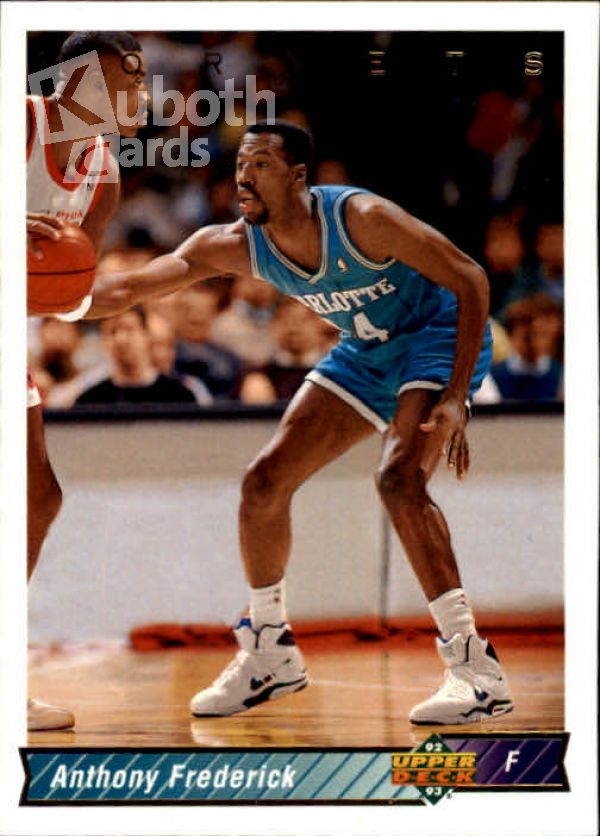 NBA 1992-93 Upper Deck - No. 27 - Anthony Fredrick