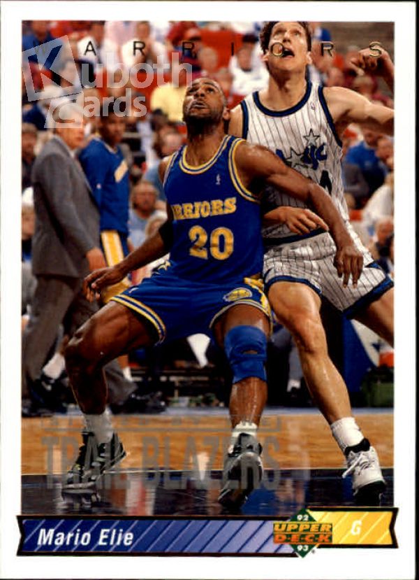 NBA 1992-93 Upper Deck - No 28 - Mario Elie