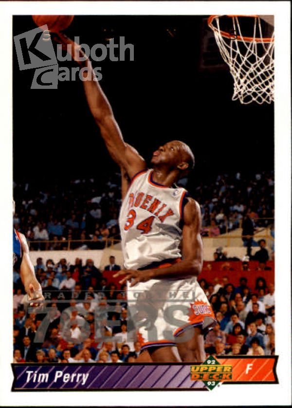 NBA 1992-93 Upper Deck - No. 31 - Tim Perry