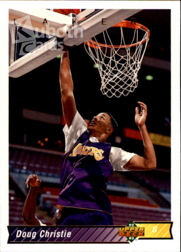 NBA 1992-93 Upper Deck - No. 32 - Doug Christie