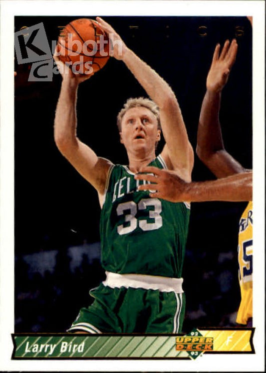 NBA 1992-93 Upper Deck - No 33a - Larry Bird