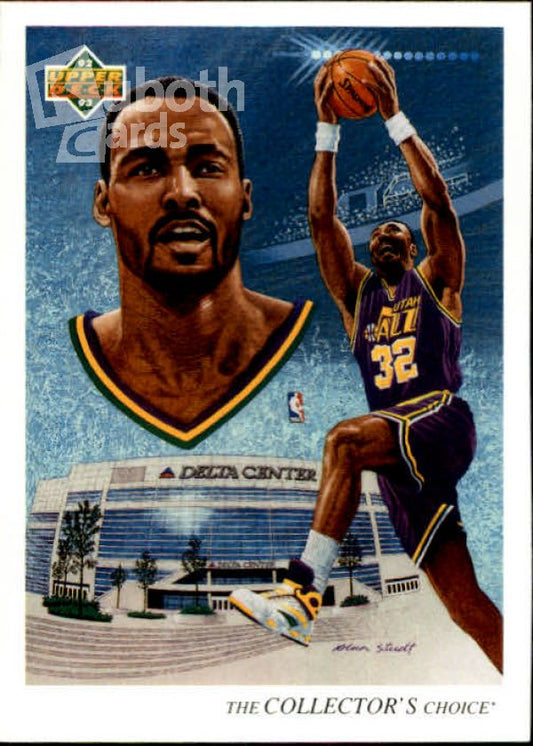 NBA 1992-93 Upper Deck - No. 44 - Karl Malone